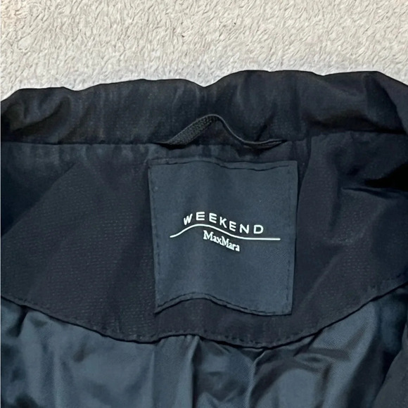 MaxMara Utility Jacket Anorak Black Women’s size XS-Autumn-Fall-Winter-Rain - Picture 4 of 6